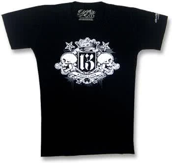 Crowned Double Skull T Shirt Gr. S 3 Crowned Double Skull T Shirt Gr. S