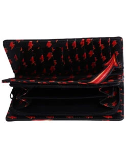 AC/DC Geldbörse Mit Teufelsschwanz Als Verschluss -Halloween Kostüme Rabatte acdc geldbeutel mit teufelsschwanz als verschluss acdc purse with devils tail acdc fanartikel 50842 05