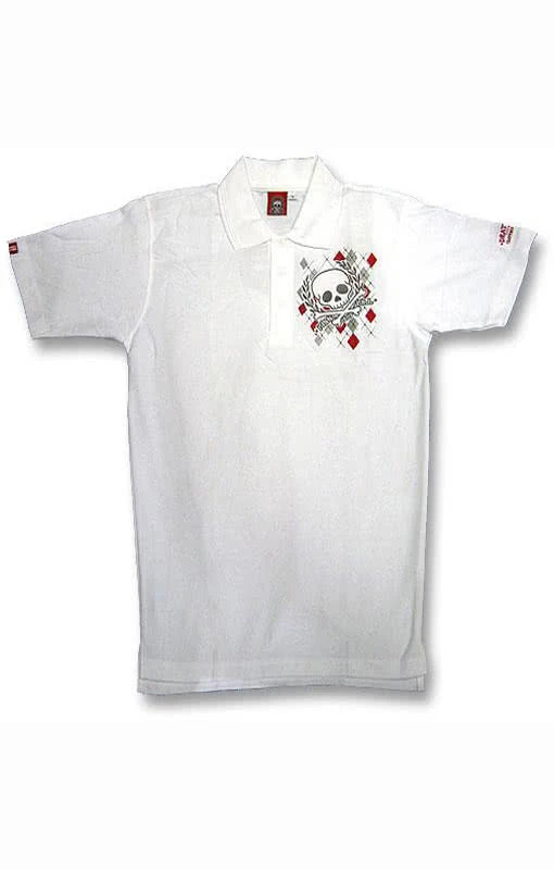Argyl Diamond And Skull Polo Shirt S 3 Argyl Diamond And Skull Polo Shirt S
