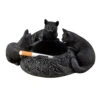 Aschenbecher Mit 3 Schwarzen Katzen 1 Aschenbecher Mit 3 Schwarzen Katzen -Halloween Kostüme Rabatte aschenbecher mit drei schwarzen katzen ashtray with three black cats gothic deko 38926 01