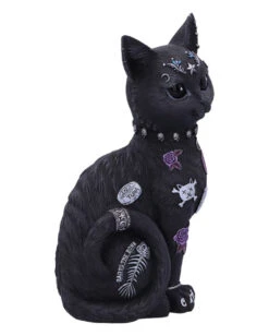Bad To The Bone Kult Cutie Dekofigur 22cm -Halloween Kostüme Rabatte bad to the bone katzenfigur bad to the bone kult cutie figurine gothic deko katzen deko 52790 04