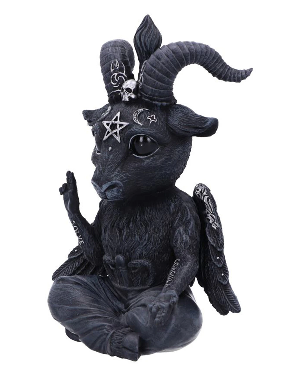 Baphoboo Baphomet Statue 14cm 4 Baphoboo Baphomet Statue 14cm – Bild 2