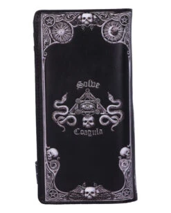 Baphomet Geldbeutel 18,5cm -Halloween Kostüme Rabatte baphomet geldboerse baphomet geldbeutel baphomet embossed purse 52792 03