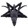 Baphomet Pentagramm Skulptur 2 Baphomet Pentagramm Skulptur -Halloween Kostüme Rabatte baphomet pentagram relief baphomet wanddekoration gothic deko 38910 01