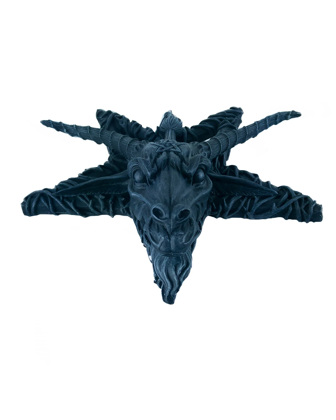 Baphomet Pentagramm Skulptur 4 Baphomet Pentagramm Skulptur – Bild 2