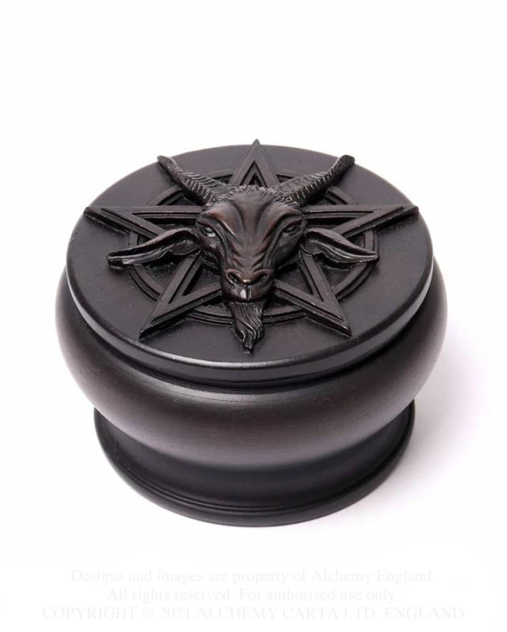 Pentagram Schatulle Mit Baphomet 3 Pentagram Schatulle Mit Baphomet
