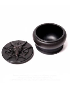 Pentagram Schatulle Mit Baphomet 8 Pentagram Schatulle Mit Baphomet -Halloween Kostüme Rabatte baphomet schatulle mit pentagramm baphomet box with pentagram gothic wohnaccessoire 50864 03