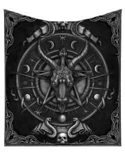 Baphomet Kuscheldecke