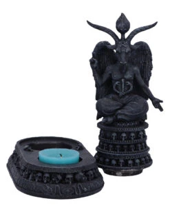 Baphomet's Hingabe Teelicht Halter 17cm 14 Baphomet's Hingabe Teelicht Halter 17cm -Halloween Kostüme Rabatte baphomets devotion teelicht halter baphomets devotion tea light holder gothic deko 54571 06