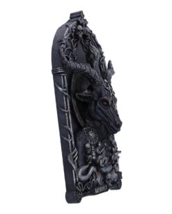 Baphomet's Invocation Wandbild 30,5cm -Halloween Kostüme Rabatte baphomets invocation wandbild baphomets invocation wall plaque gothic deko 54568 04