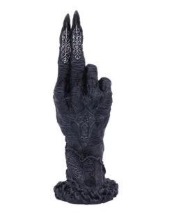 Baphomet's Prophezeiung Hand 19cm -Halloween Kostüme Rabatte baphomets prophecy hand figur baphomets prophecy hand figurine gothic deko 54556 03
