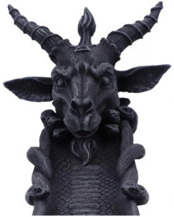 Räucherstäbchenhalter Baphomet's Scent 29cm -Halloween Kostüme Rabatte baphomets scent raeucherstaebchen halter 29cm baphomets scent incense holder gothic deko 53124 2