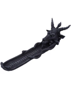 Räucherstäbchenhalter Baphomet's Scent 29cm -Halloween Kostüme Rabatte baphomets scent raeucherstaebchen halter 29cm baphomets scent incense holder gothic deko 53124 3