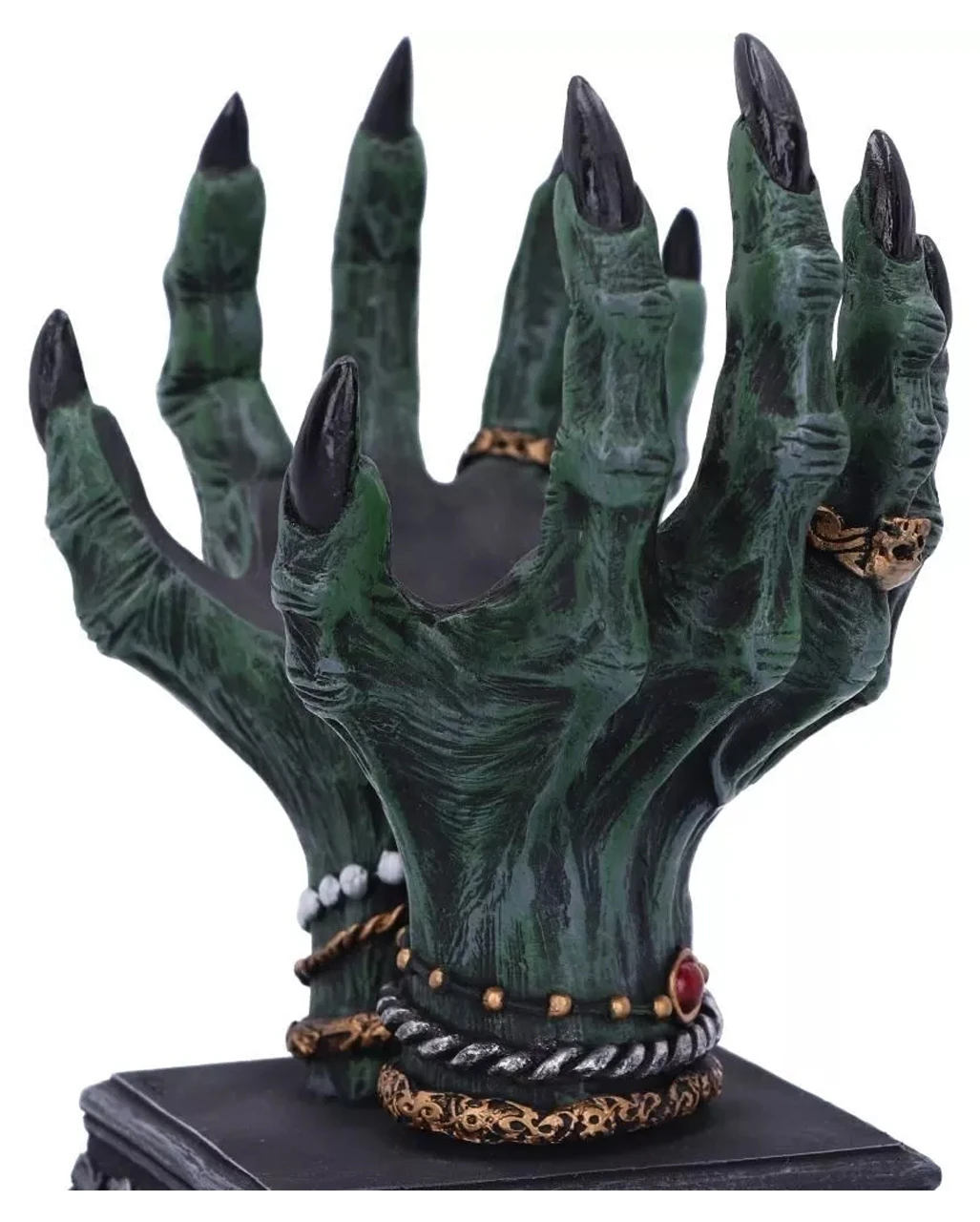 Jenseits Des Grabes Kristallkugel Halter 15cm 4 Jenseits Des Grabes Kristallkugel Halter 15cm – Bild 2