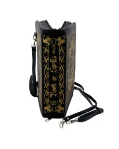 Book Of Spells Clutch Handtasche -Halloween Kostüme Rabatte book of spells clutch umhaengetasche gothic handtasche witch accessoires 37530 4