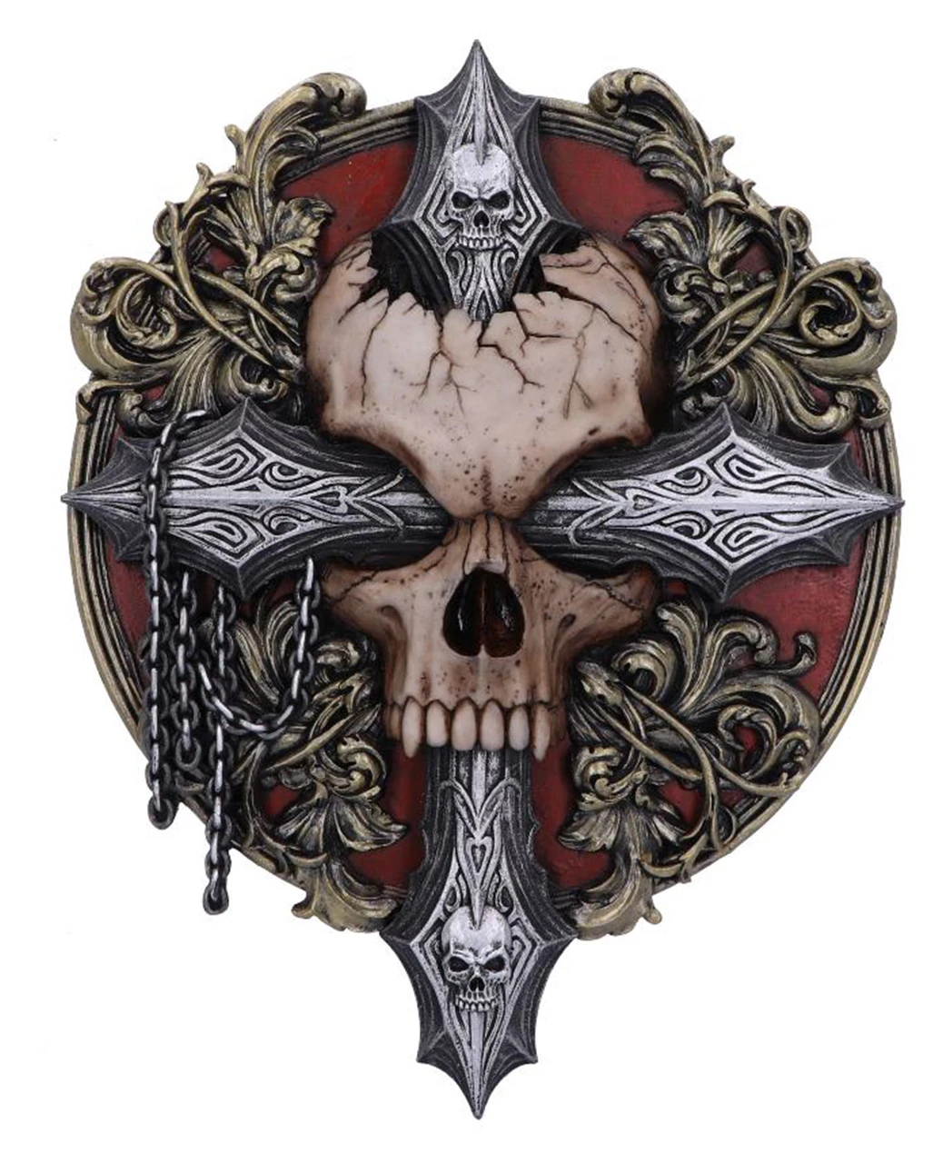 Cross Of Darkness Wanddekoration 32cm 3 Cross Of Darkness Wanddekoration 32cm