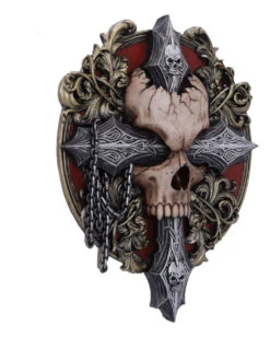 Cross Of Darkness Wanddekoration 32cm 10 Cross Of Darkness Wanddekoration 32cm -Halloween Kostüme Rabatte cross of darkness wandbild cross of darkness wall plaque gothic deko gothic wohnaccessoire 50992 03