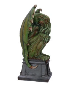 Cthulhu Statue Mit Flügel 32cm -Halloween Kostüme Rabatte cthulhu figur mit fluegel cthulhu figurine with wings gothic deko gothic wohnaccessoire 50766 04