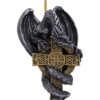 Drache Mit Keltenkreuz Christbaumschmuck 11cm