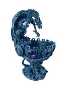 Drachenbrunnen Mit Vernebler & Burg -Halloween Kostüme Rabatte drachenbrunnen mit nebler drachen figur dekoration dragon fountain w fogger gothic deko 38925 02