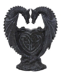 Drachen Mit Rotem Kristallherz 9 Drachen Mit Rotem Kristallherz -Halloween Kostüme Rabatte drachenpaar mit rotem herz drachen figuren drachen dekoration 29409 04