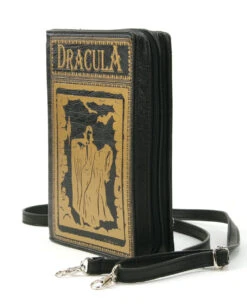 Vintage Dracula Buch Handtasche -Halloween Kostüme Rabatte dracula buch handtasche halloween gothic zubehoer dracula book handbag 53494 3