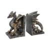 Dracus Machina Steampunk Buchstützen -Halloween Kostüme Rabatte dracus machina buchstuetze steampunk dragon bookends steampunk und gothic deko 39295