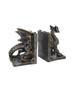 Dracus Machina Steampunk Buchstützen 13 Dracus Machina Steampunk Buchstützen -Halloween Kostüme Rabatte dracus machina buchstuetze steampunk dragon bookends steampunk und gothic deko 39295 4