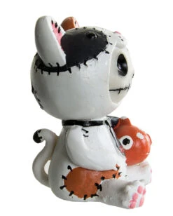 Furrybones Figur - Katze Groß -Halloween Kostüme Rabatte furrybones calico mao mao suesse katze mit fisch halloween geschenkartikel halloween merchandise 27803 2 neu