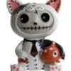 Furrybones Figur - Katze Groß -Halloween Kostüme Rabatte furrybones calico mao mao suesse katze mit fisch halloween geschenkartikel halloween merchandise 27803 neu