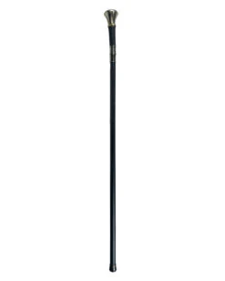 Gothic Gehstock Mit Silberknauf -Halloween Kostüme Rabatte gehstock mit silberknauf gothic spazierstock kostuem zubehoer walking stick black bild2 28587