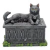 Glückswächter Katze Schatulle -Halloween Kostüme Rabatte glueckswaechter katze auf box glueckswaechter katze schmuckschatulle fortunes watcher box with cat 39256 01