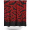 Mystic Duschvorhang Mit Fledermaus Motiv -Halloween Kostüme Rabatte gothic duschvorhang mit fledermaeusen mystic bats shower curtain gothic wohnaccessoire gothic deko 50720 01