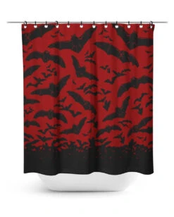 Mystic Duschvorhang Mit Fledermaus Motiv