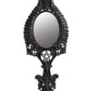 Gothic Handspiegel Mit Hörner & Pentagramm 2 Gothic Handspiegel Mit Hörner & Pentagramm -Halloween Kostüme Rabatte gothic handspiegel mit baphomet hoerner goathic hand mirror with baphomet horns gothic deko 50591 01
