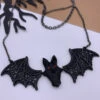 Fledermaus Gothic Kette 2 Fledermaus Gothic Kette -Halloween Kostüme Rabatte gothic kunsthandwerk kette fledermaus gothic handmade craft chain bat gothic geschenk schmuck 52574