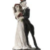 Gothic Skelett Brautpaar 32cm 2 Gothic Skelett Brautpaar 32cm -Halloween Kostüme Rabatte gothic skelett hochzeitspaar gothic skeleton wedding couple figurine gothic deko 54749 01