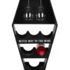 Sarg Weinregal Als Gothic Deko 62cm -Halloween Kostüme Rabatte gothic weinregal in sarg form coffin wine shelf gothic deco sarg weinregal 51194 01