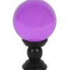 Große Violette Wahrsagekugel Mit Ständer