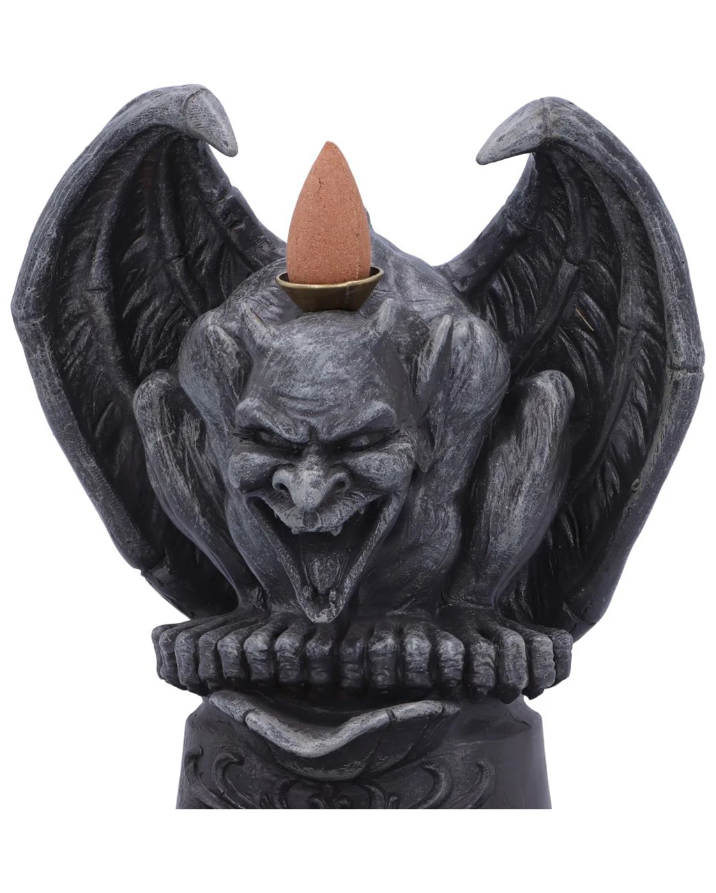 Grotesque Gargoyle Backflow Räucherkerzenhalter 17,8cm 7 Grotesque Gargoyle Backflow Räucherkerzenhalter 17,8cm – Bild 5