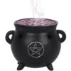 Hexenkessel Als Räucherkegel Halter -Halloween Kostüme Rabatte hexenkessel mit pentagram raeucherkegel halter witch cauldron with pentagram incense holder 50654 01