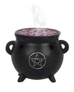 Hexenkessel Als Räucherkegel Halter