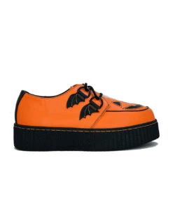 Orangefarbene Trick Or Treat Jack O'lantern Creepers Schuhe -Halloween Kostüme Rabatte jackolantern trick or treat orange schuhe halloween schuhe gothic schuhe halloween accessoire gothic accessoire gothic styled 52812 1