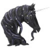 Juwelenreiche Mitternacht Einhorn Figur 15cm -Halloween Kostüme Rabatte jewelled midnight einhorn figur jewelled midnight unicorn figurine gothic deko fantasy deko 54550 01
