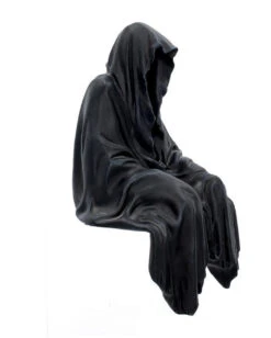Sensenmann Kantensitzer 23cm -Halloween Kostüme Rabatte kantenhocker sensenmann gevatter tod gothic dekoration schwarzes phantom gothic deko 29867 06