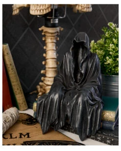 Sensenmann Kantensitzer 23cm -Halloween Kostüme Rabatte kantenhocker sensenmann gevatter tod gothic dekoration schwarzes phantom gothic deko 29867 07