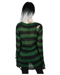 Absinthe Strickpullover KILLSTAR -Halloween Kostüme Rabatte killstar absinthe strickpullover sweater soft knit gothic sweater gothic fashion und zubehoer 51980 4