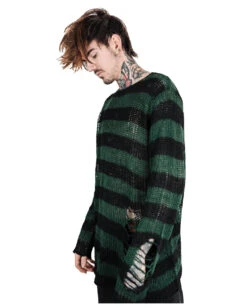 Absinthe Strickpullover KILLSTAR -Halloween Kostüme Rabatte killstar absinthe strickpullover sweater soft knit gothic sweater gothic fashion und zubehoer 51980 5