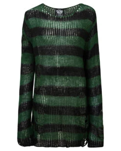Absinthe Strickpullover KILLSTAR -Halloween Kostüme Rabatte killstar absinthe strickpullover sweater soft knit gothic sweater gothic fashion und zubehoer 51980 8