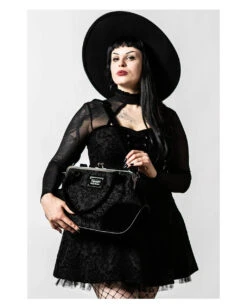Banshee Handtasche KILLSTAR -Halloween Kostüme Rabatte killstar banshee handtasche killstar banshee handbag killstar gothic fashion killstar mode 52183 03